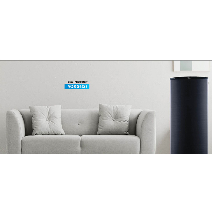 Aqua Freezer 6 Rak 167 Liter - AQF-S6 | AQF-S6(S) Silver